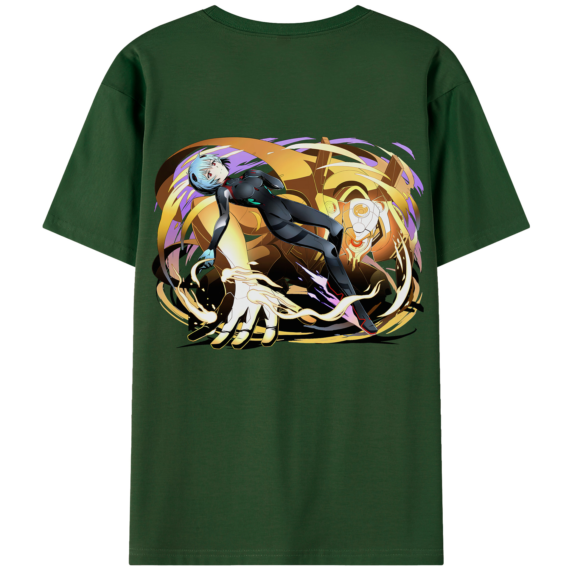 （画像用） EVA 新世紀エヴァンゲリオン 綿100％半袖Tシャツ（背面プリント）